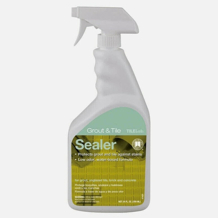 NEW Custom TileLab Grout & Tile SEALER Protect Against Stains Brick Concrete TLPS24Z.