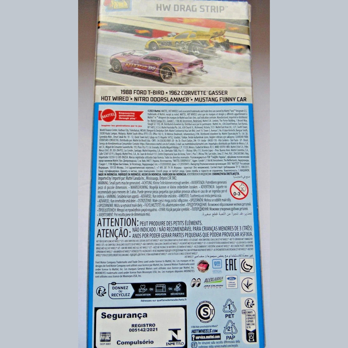 NEW Hot Wheels 5 Vehicle Pack - HW Drag Strip (HTV54).