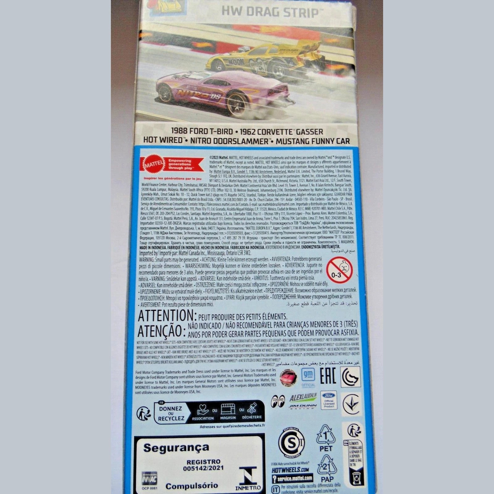 NEW Hot Wheels 5 Vehicle Pack - HW Drag Strip (HTV54).