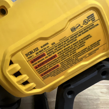 PARTS NOT WORKING Dewalt DCBL722B 20V Brushless Cordless Handheld Blower LOT 4095