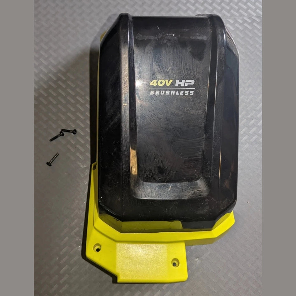 USED Ryobi Ry40706 40V Cordless 9” Edger Replacement Parts - Battery Cover Housing