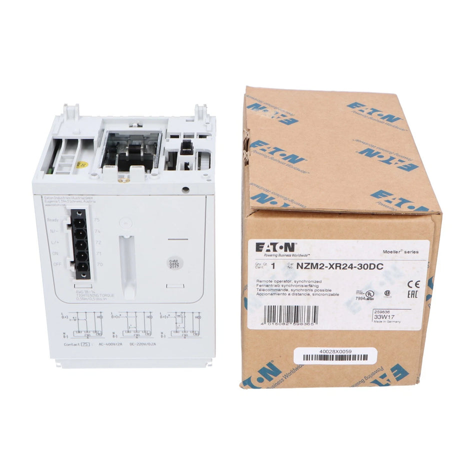 NEW ONE NEW EATON MOELLER NZM2-XR 24-30DC