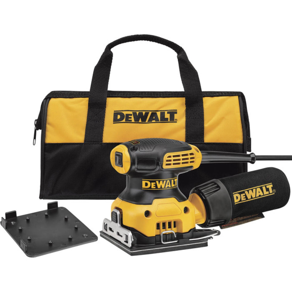 OPEN BOX Dewalt DWE6411 1/4 Sheet Palm Sander