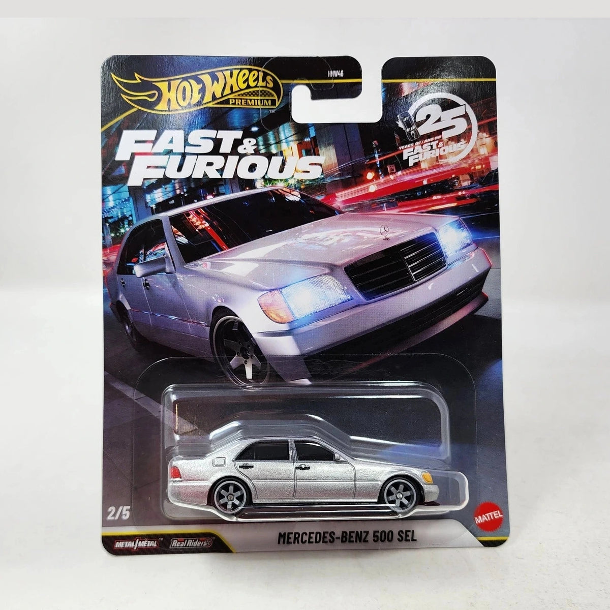 Mercedes-Benz 500 SEL * 2026 Hot Wheels 25th Anniversary Fast & Furious