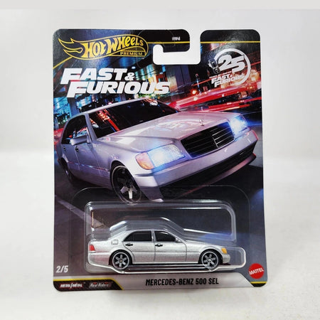 Mercedes-Benz 500 SEL * 2026 Hot Wheels 25th Anniversary Fast & Furious