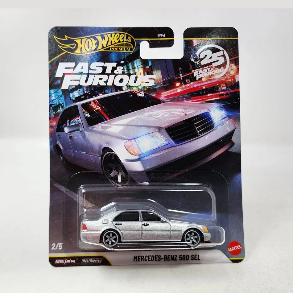 Mercedes-Benz 500 SEL * 2026 Hot Wheels 25th Anniversary Fast & Furious