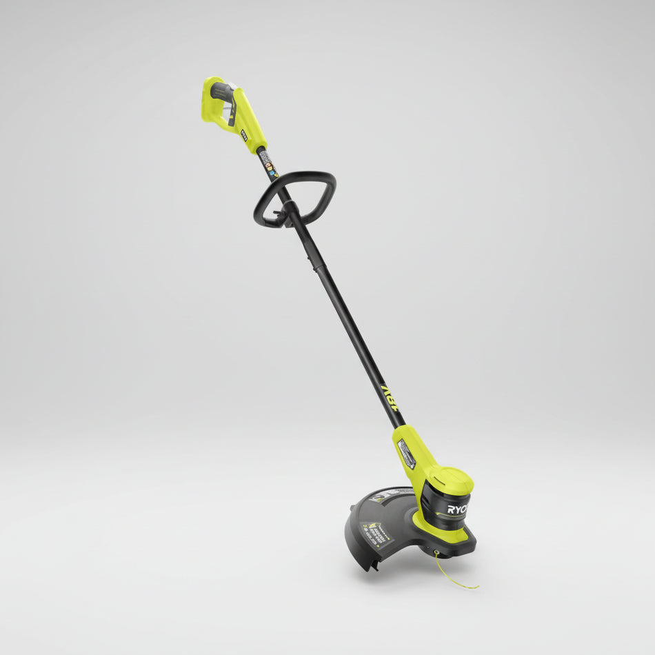 Ryobi string trimmer on a white background