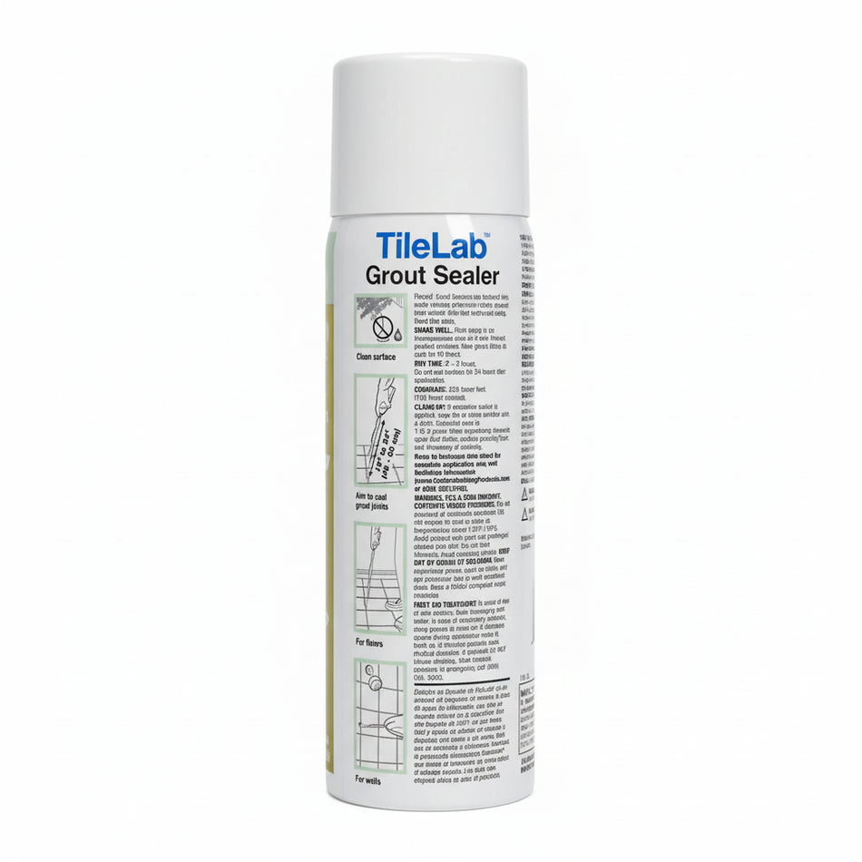 TileLab 15oz Grout Sealer Microban Antimicrobial Protection NEW