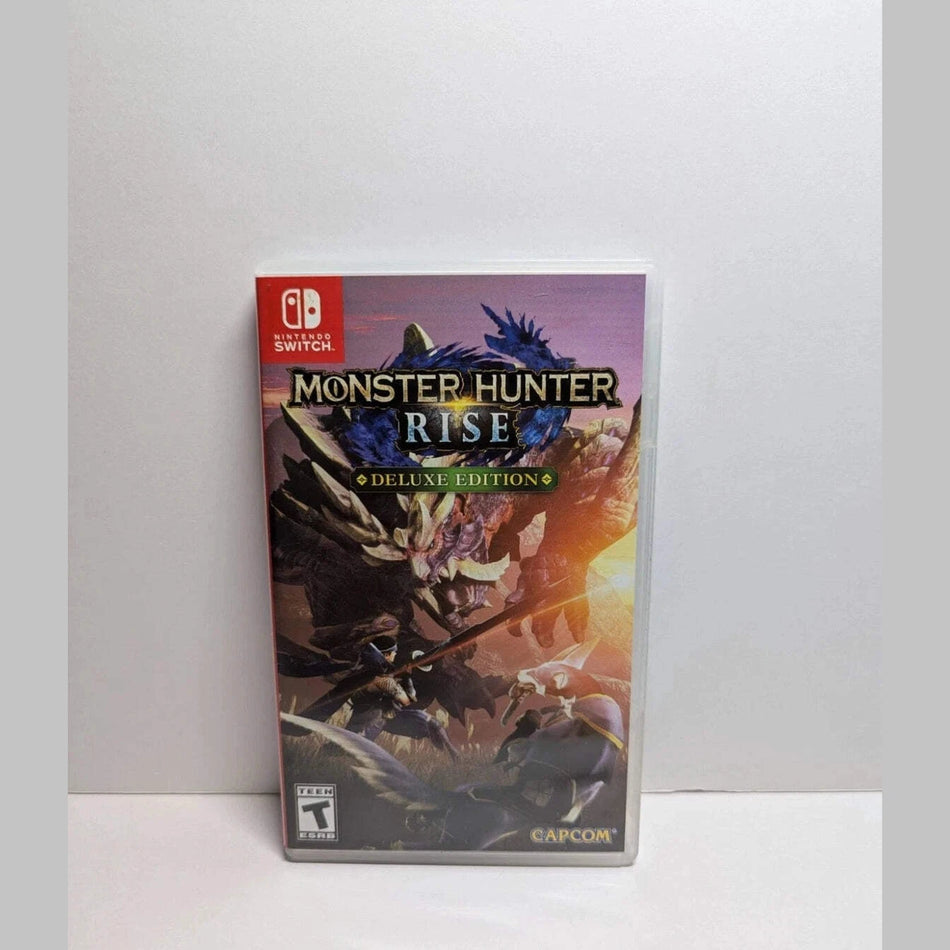 Monster Hunter Rise Deluxe Edition Switch CIB Tested