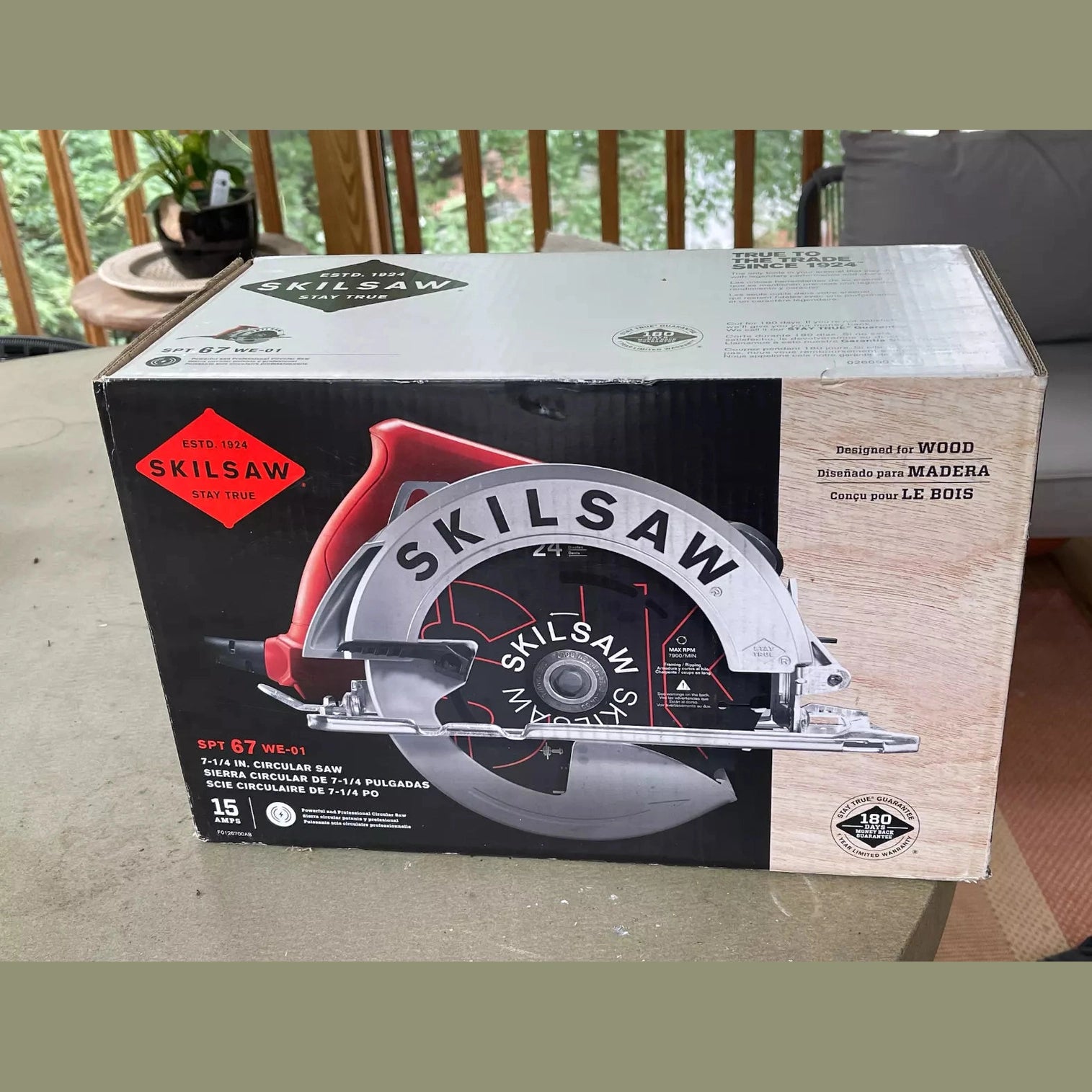 NEW IN BOX** SKILSAW SPT-67-WE 7-1/4" CIRCULAR SAW - FREE SHIPPING!!!.