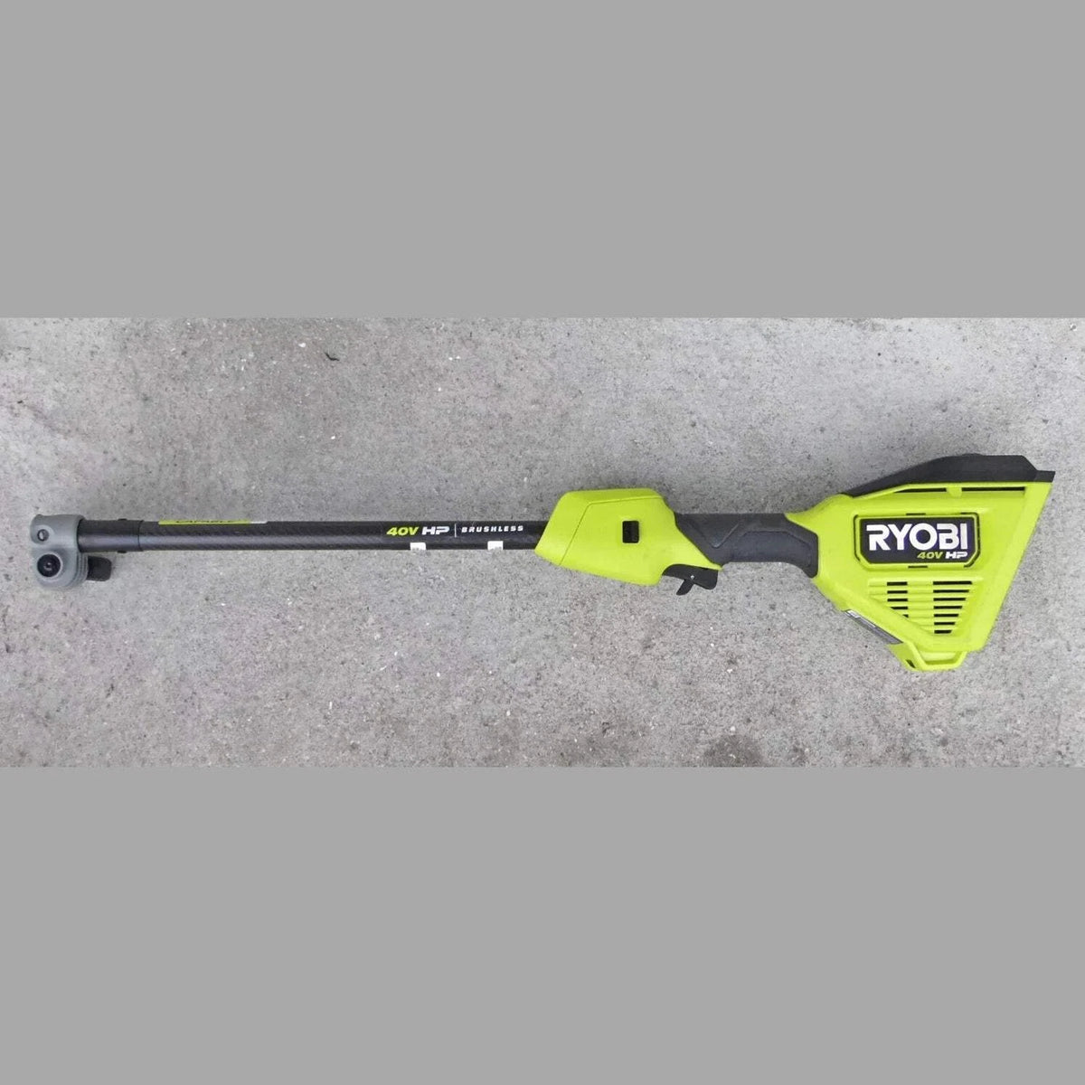 USED Ryobi 40 VOLTRY40HPPH01 Power Head Carbon Fiber Shaft, Attachment