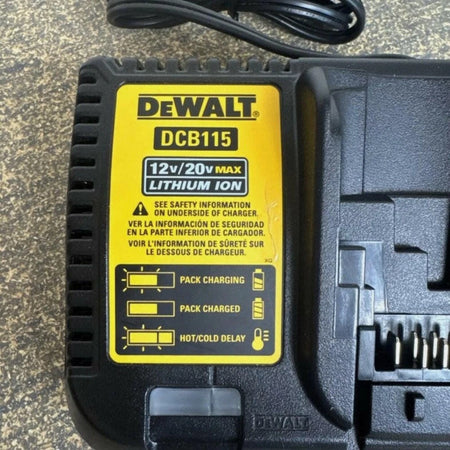 OPEN BOX DEWALT DCB1104 12V & 20V Volt MAX 4-Amp Li-Ion Battery Charger