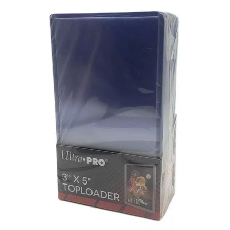 25-Pack Ultra Pro 3" x 5" Toploaders Card Holder 3x5 Tall Rigid Topload