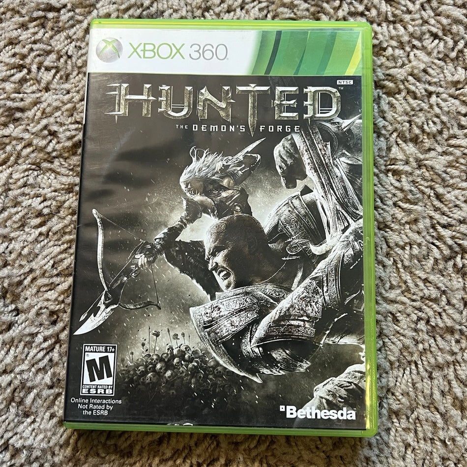 USED Hunted: The Demon's Forge Microsoft Xbox 360, 2011 Complete