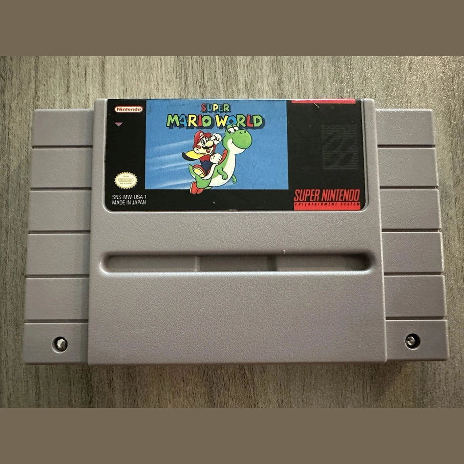 USED Super Mario World Super Nintendo Entertainment System, 1991