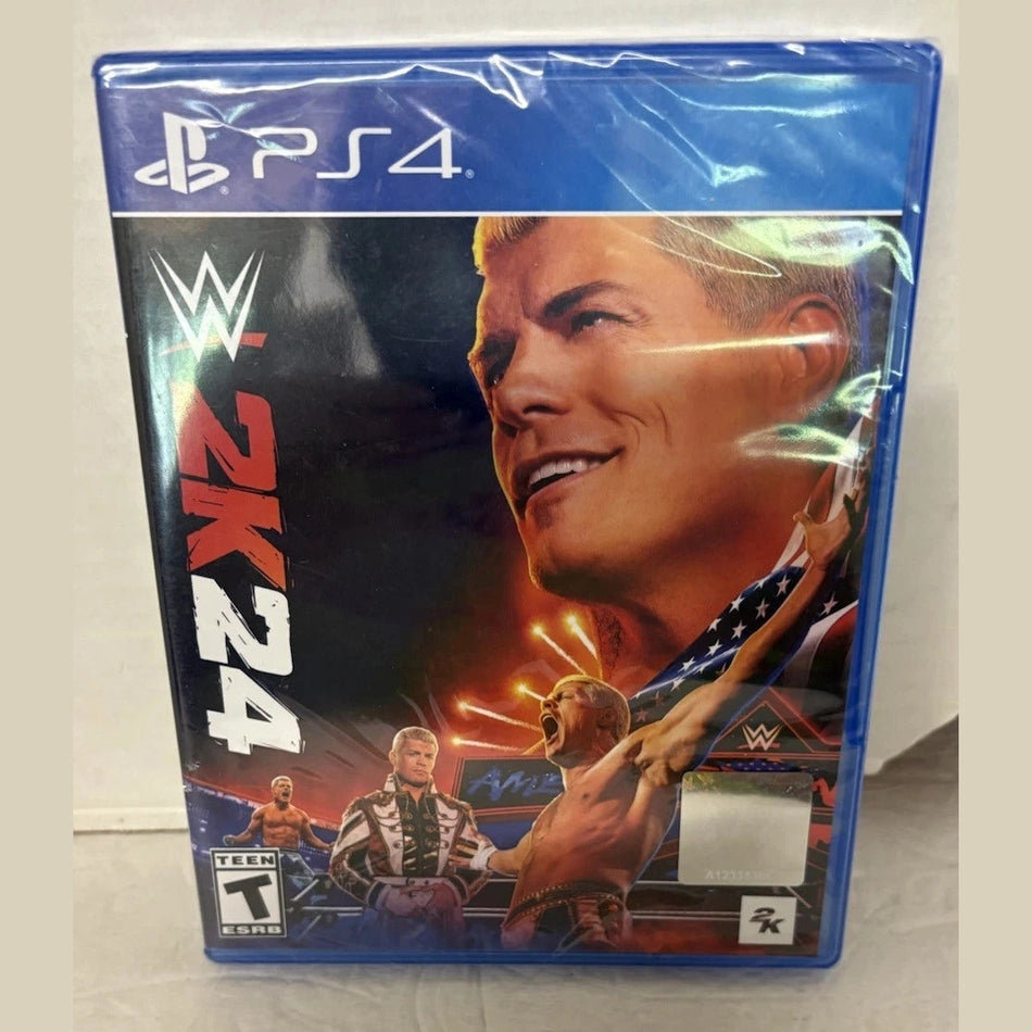 NEW WWE 2K24 PS4 BRAND NEW FACTORY SEALED FREE SHIPPING