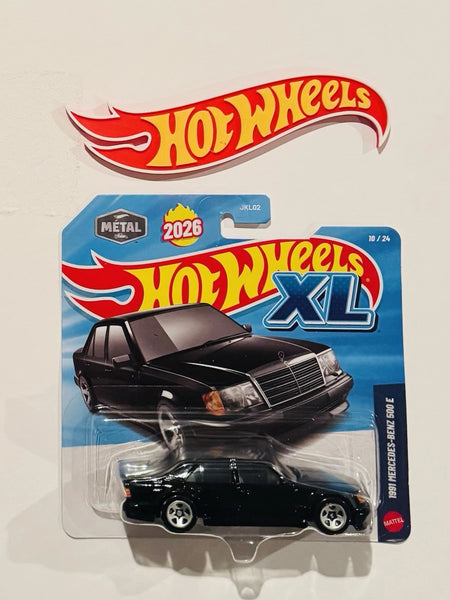 Hot Wheels toy car in packaging with brand logo