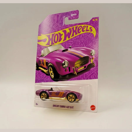 Hot Wheels - 2025 Pearl and Chrome 4/6 Shelby Cobra 427 S/C BBJDM29