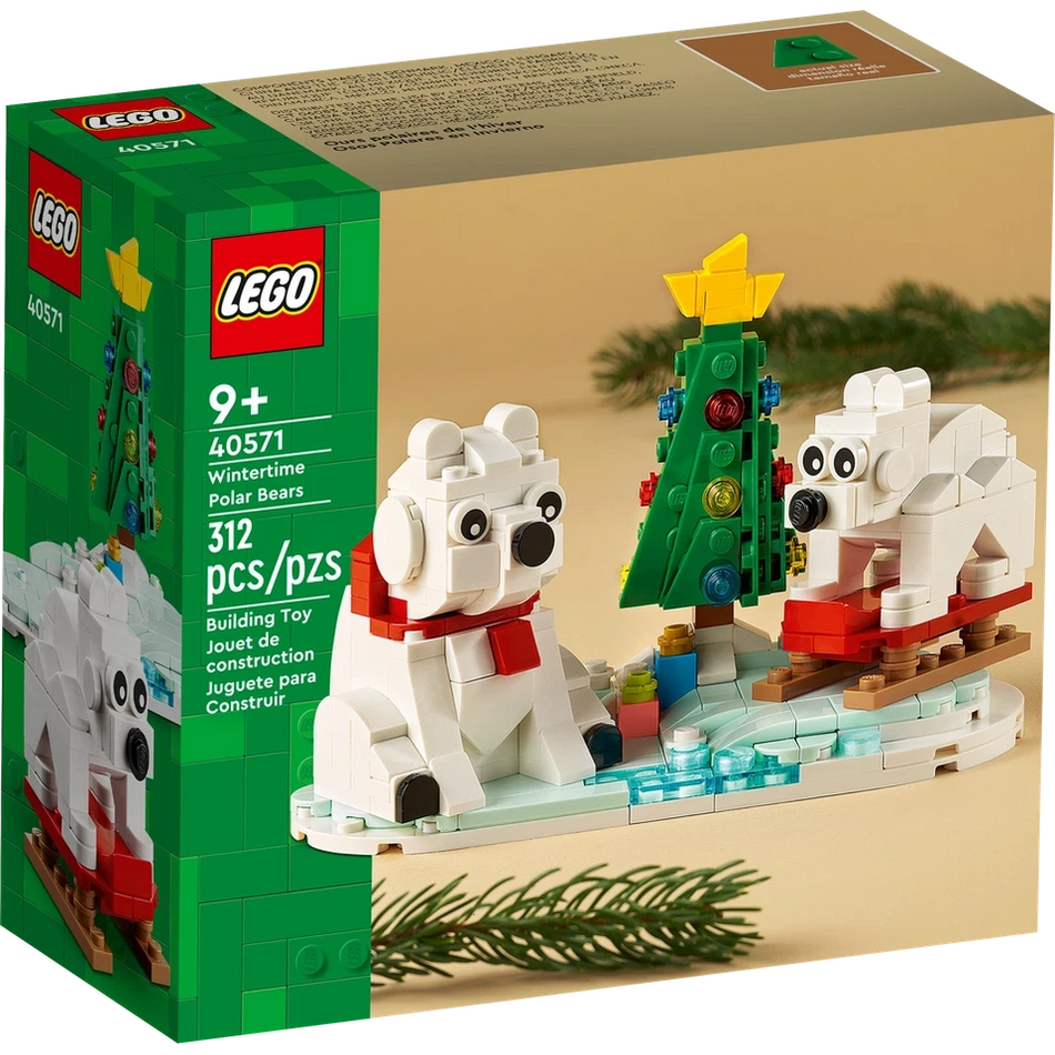 LEGO Iconic: Wintertime Polar Bears (40571)Sealed