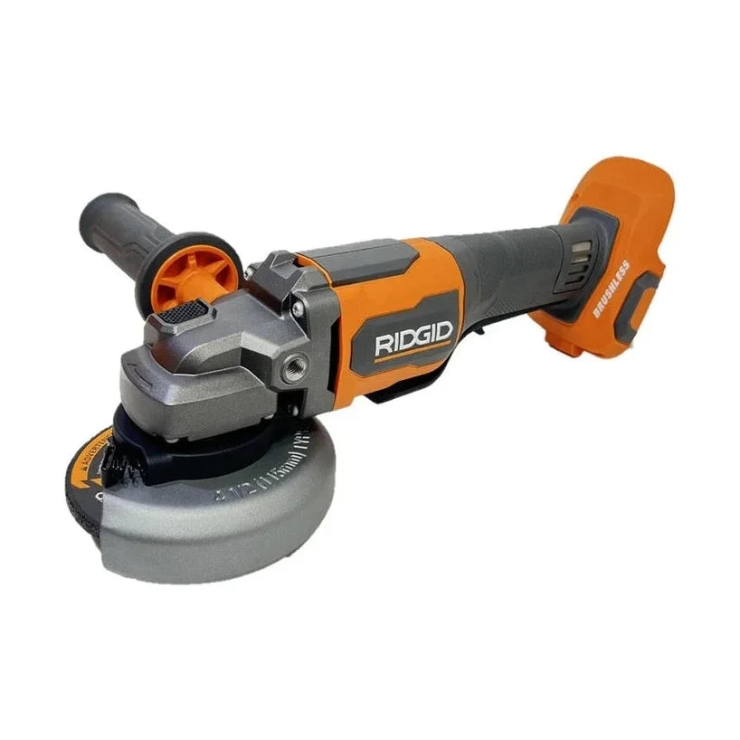 Ridgid R86047 - 18V Brushless Cordless 4-1/2" Paddle Switch Angle Grinder USED.