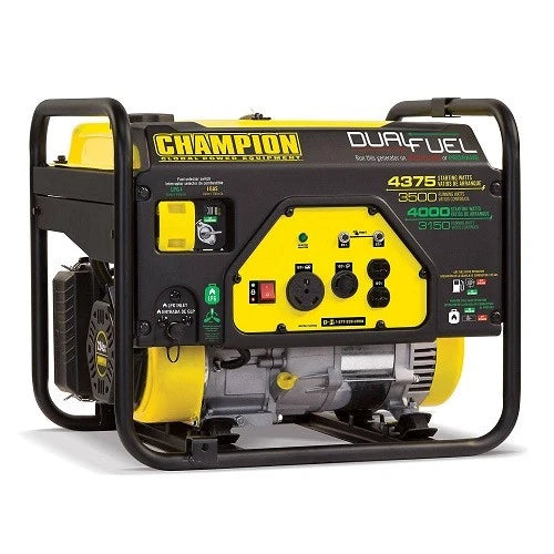 PICK UP ONLY Champion 100401 Power Equipment 3500W / 4375W Dual-Fuel Generator
