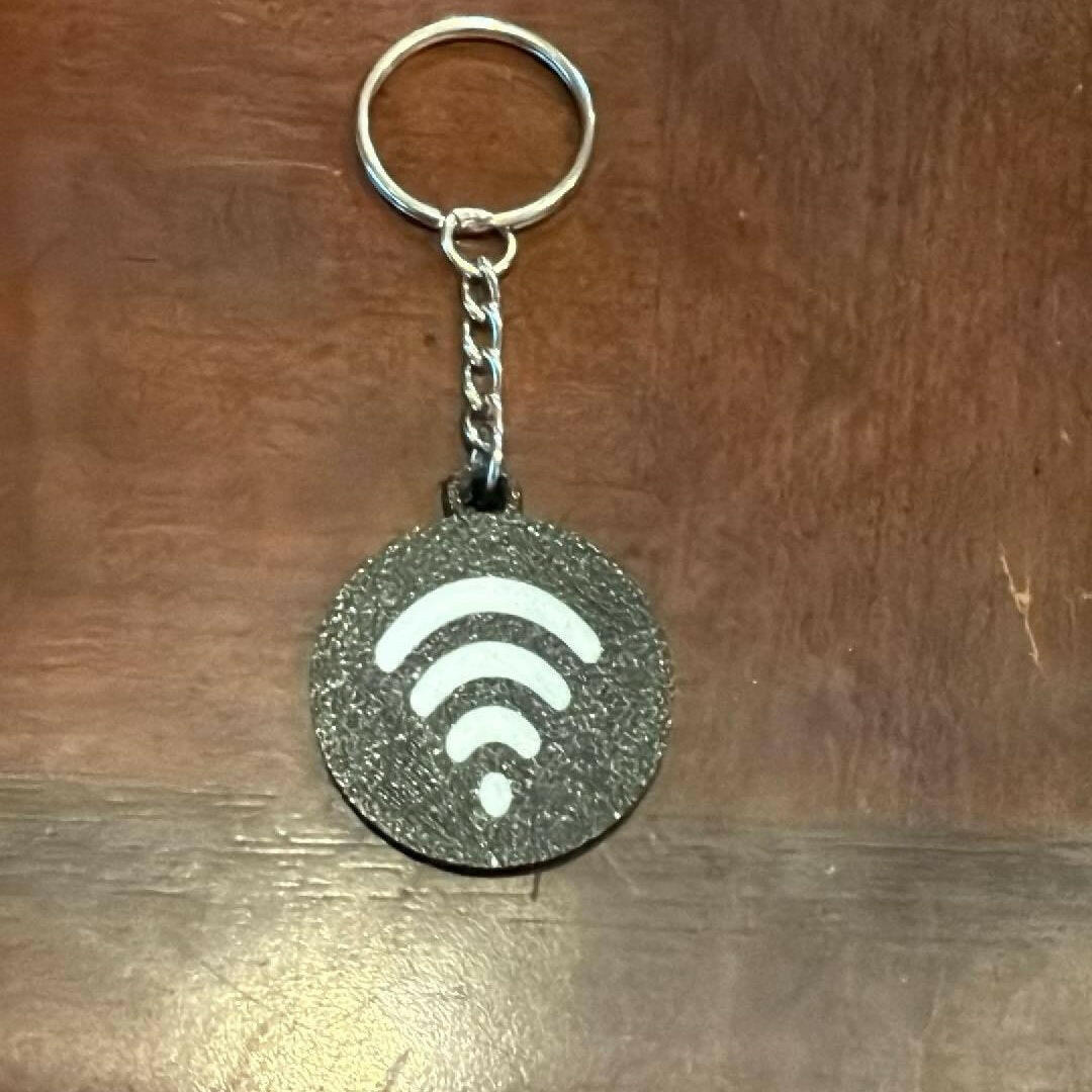 3D printed Tiktok scannable keychain (NFC tag).